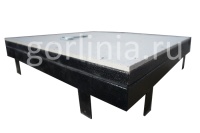 Люк напольный Стелс-КУ 800*800 короб утепленная серия