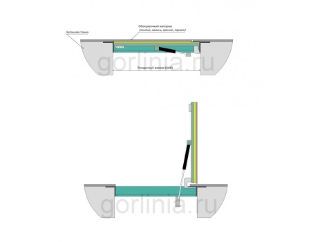 Люк в пол стелс-н 700*900п