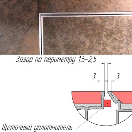 Техно под плитку 800*2200п